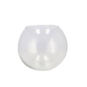 Glass Vase Ball 24x21cm