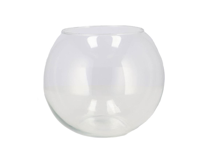 <h4>Glass Vase Ball 24x21cm</h4>