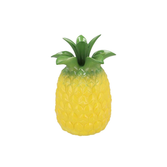 <h4>Pineapple Tropical Yellow Vase 23x23x33cm Nm</h4>