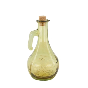 Glass Bottle+cork d11*20cm