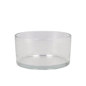Glass Bowl Cilinder 15x8cm