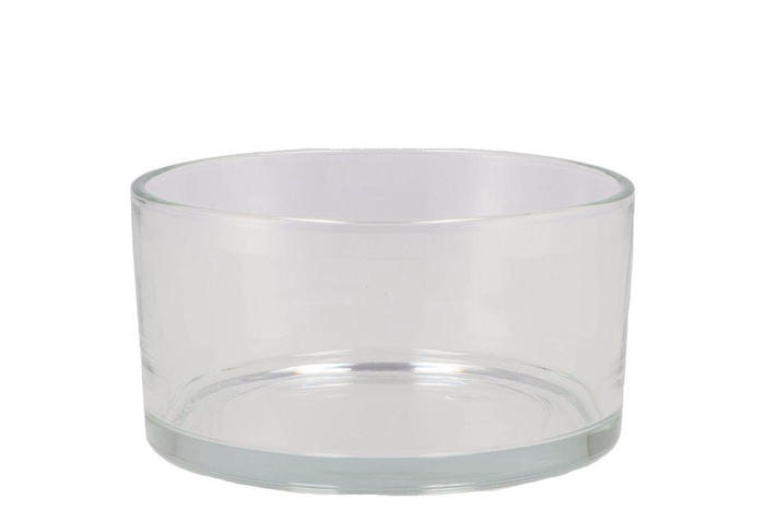 <h4>Glass Bowl Cilinder 15x8cm</h4>