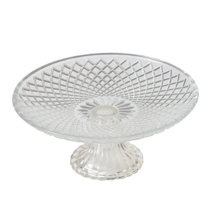 Cake plate Ruka, Clear glass, 4066076338146, 2044558