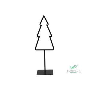 METAL TREE STANDING BLACK 12X10X35
