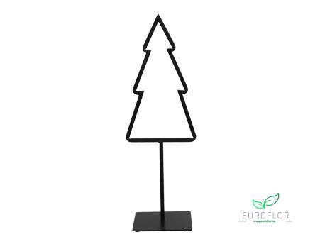 METAL TREE STANDING BLACK 12X10X35
