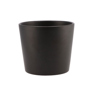 Ceramic Pot Antraciet Matt 15cm