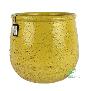 PLANTER CANDY  YELLOW 32*32*H28