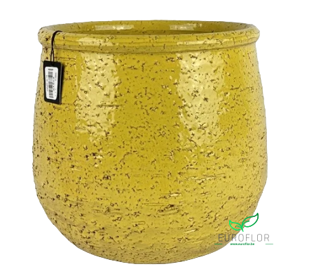 PLANTER CANDY  YELLOW 32*32*H28