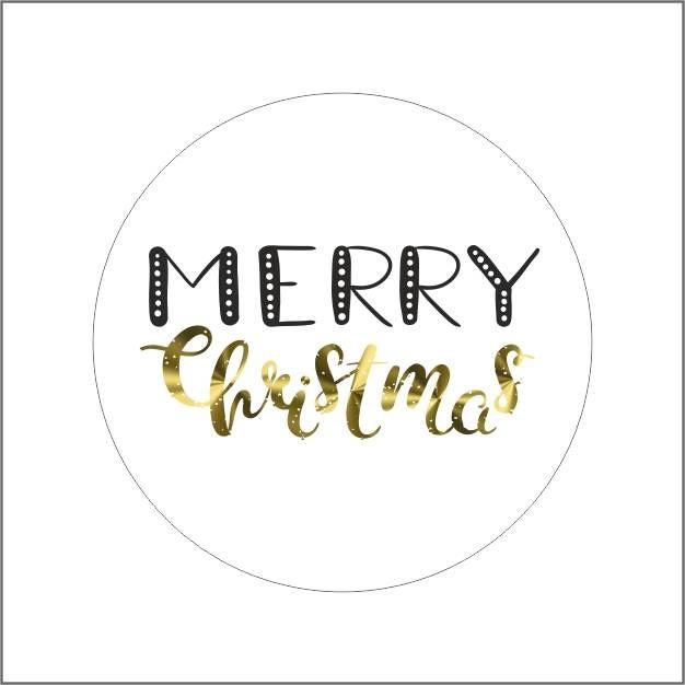 <h4>Kerst Sticker 39mm x500 M.Christmas</h4>