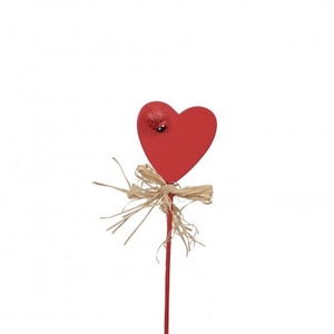 Valentine 20cm Heart ladybird 4cm