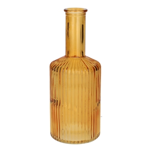 DF02-665461700 - Vase Caro lines neck d3.7/8.2xh20.5 mango transparent