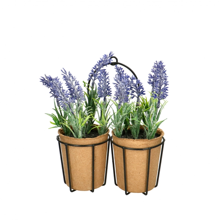 <h4>Kunstplanten Pot Lavendel d22*16cm</h4>