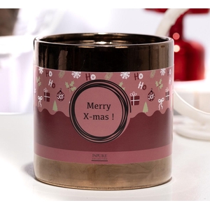 P&PURE Juliette ceramics brons met cadeauwikkel Merry X-Mas