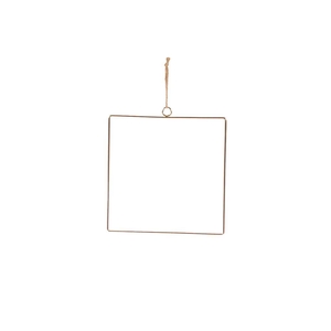 Square 20cm Metal Small Sb Gold