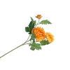 Silk Chrysant Orange 71cm