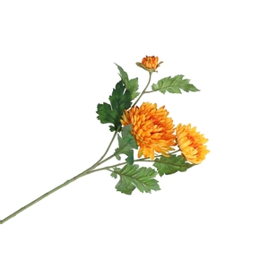 Silk Chrysant Orange 71cm Nm