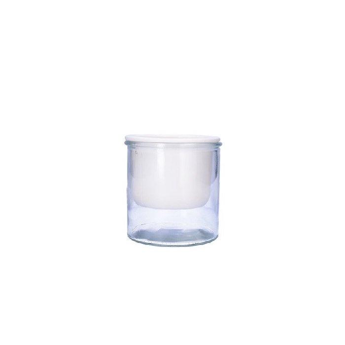 <h4>Glas Malga pot+glas d14.5*15.5cm</h4>