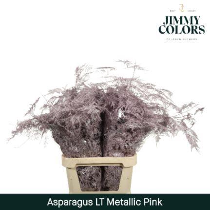 <h4>Aspa lang getopt + glitter Mtlc. Roze + glitter</h4>