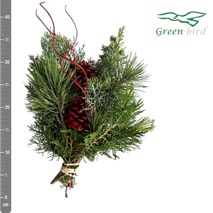 <h4>arr3 GB - Kerst boeket rood</h4>