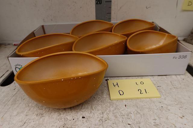 <h4>DEC BOWL BROWN 10X21CM</h4>