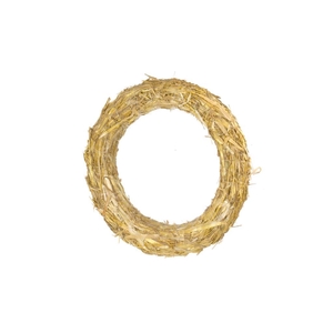 Straw wreath BIO 30cm natural