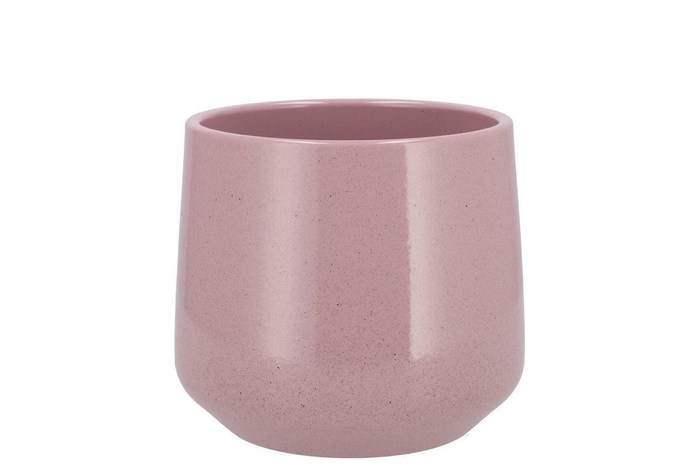 <h4>Ceramic Rosa Stone Pot Berlin 13cm</h4>
