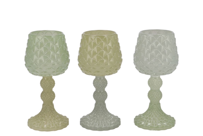 <h4>Jazz Nordic Green T-light Pinecone Ass 9x18cm</h4>