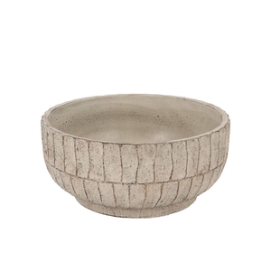 Nola Grey Bowl 28x28x13cm