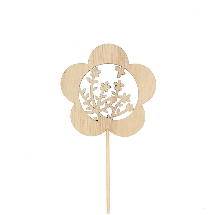 Bijsteker 50cm Bloem Flori 7cm