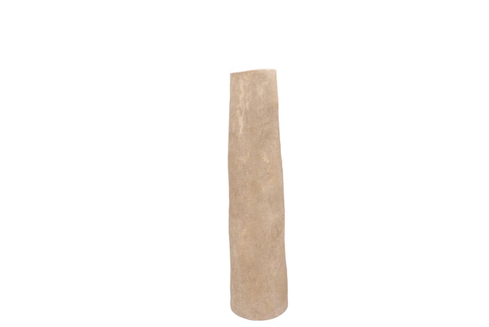 <h4>Porto Antique Gold Vase Tube 12x12x29cm Nm</h4>