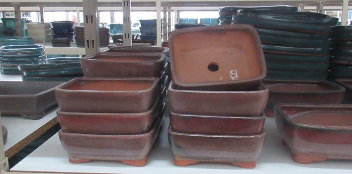 <h4>pot rectangle glazed brown (16,5x12,5x6)</h4>