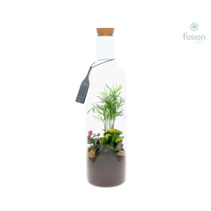 Green Bottle Fles XLarge met Arrangement