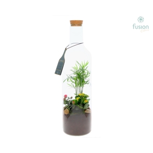 Green Bottle Fles XLarge met Arrangement