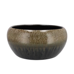 Jade Forest Green Bowl Round 34x15cm