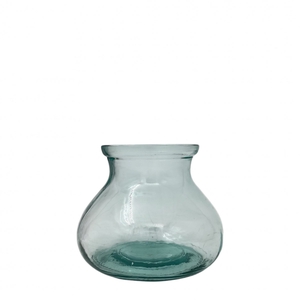 Glas Vaas d15*12cm