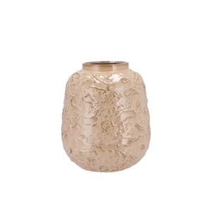 Mika Cozy Sand Vase Structure 22x25cm