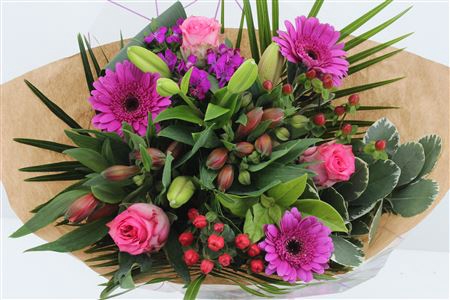 <h4>Boeket Roos Sp. Lila</h4>