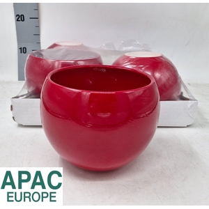 POT CÉRAMIQUE ROUGE