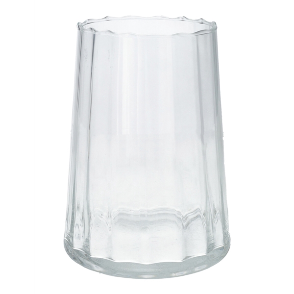 <h4>Vase Lacy taper d11.5\\14.4xh19.2 clear</h4>