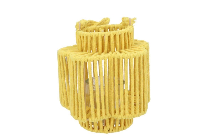 <h4>Cruz Yellow Lantern Flower Long 10x18x20cm</h4>