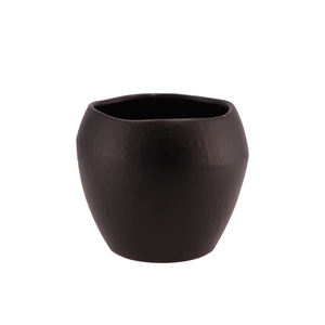 Amarah Black Pot Sphere Shaded 18x15,5cm