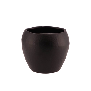 Amarah Black Pot Boule 18x15,5cm