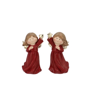 Belly Jolly Red Angel Wings 6x5x11cm