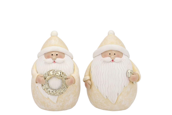 Belly Cozy Sand Xmas Santa 8x8x12cm