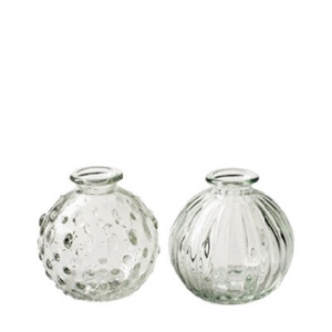 Glass Bottle Jive d08.5*8.5cm ass