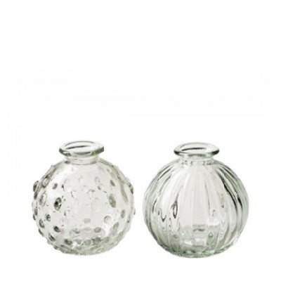 Glass Bottle Jive d08.5*8.5cm ass