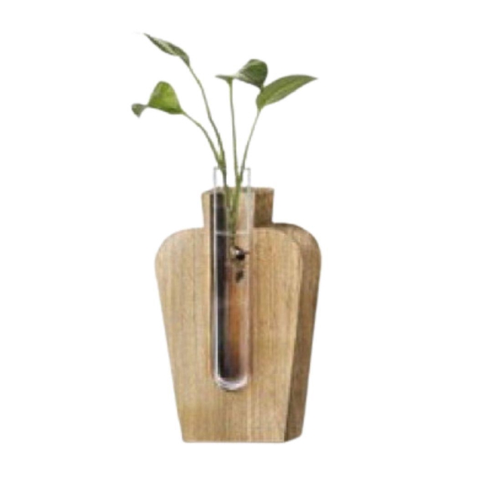 <h4>Glas Vaas 1buis d02*12.5cm</h4>