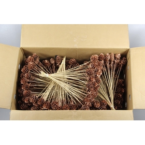 Stick Pine Cone Copper