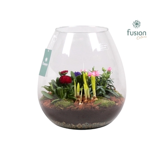 Green Bottle Abby XLarge Voorjaar met Arrangement