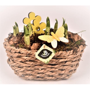 Maisblad gevl. ovaal 24x15cm